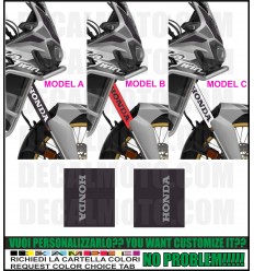 AFRICA TWIN CRF 1000 L FORK COVER SIGN